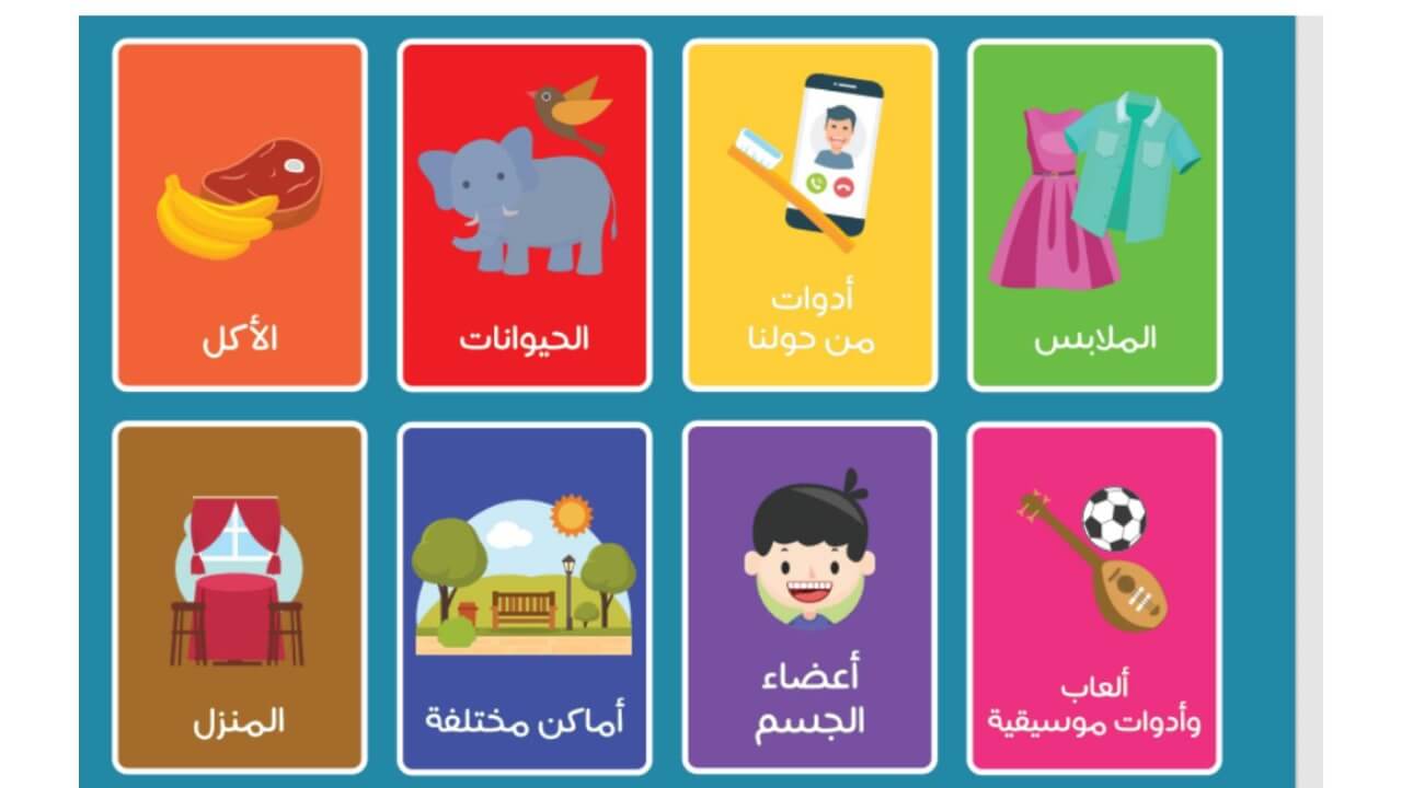 Our Language Educational Flashcards Game for children 3+ years