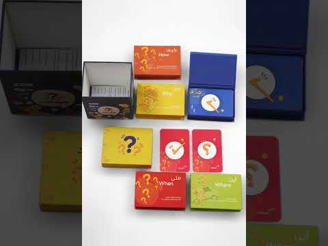 Questions and Answer Flashcards Box to Enhance Language Delay for Kids 2.5+ years